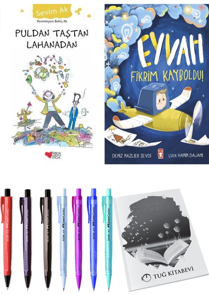 Eyvah Fikrim Kayboldu! ve Puldan Taştan Lahanadan 2'li Set - Kalem