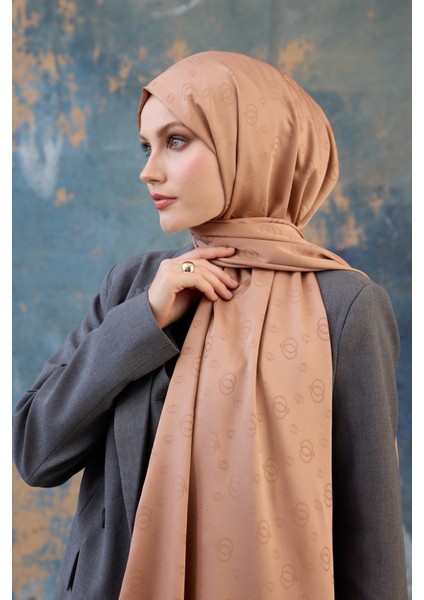 Fall Winter Ipeksi Jakar Şal Gümüş 9018-09 modelleri