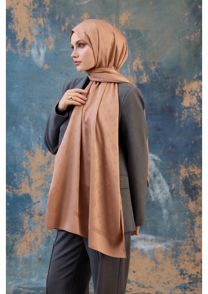 Fall Winter Ipeksi Jakar Şal Gümüş 9018-09 fırsatları