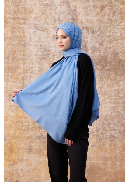 Fall Winter Ipeksi Jakar Şal Leylak 9020-19