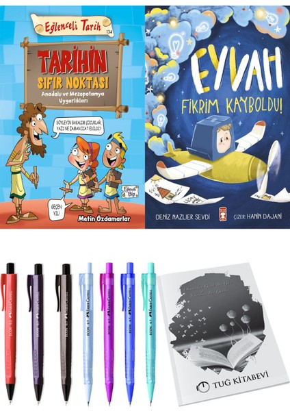 Eyvah Fikrim Kayboldu! ve Tarihin Sıfır Noktası Anadolu ve Mezopotomya Uygarlıkları 2'li Set - Kalem