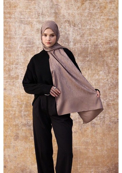 Fall Winter Ipeksi Jakar Şal Leylak 9020-19 fiyatları