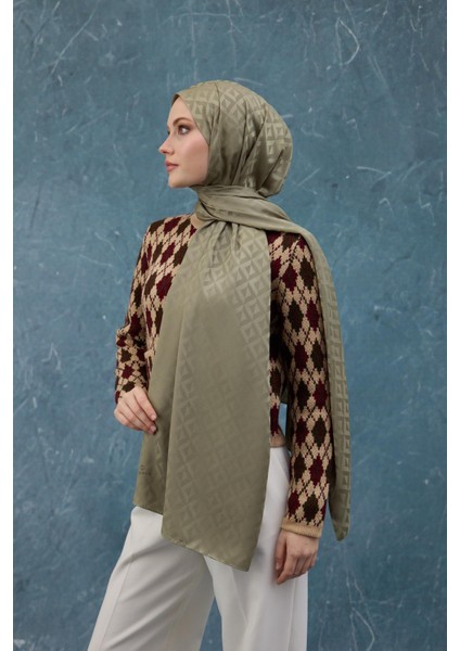 Fall Winter Ipeksi Jakar Şal Gece Mavi 9019-32 fiyatları