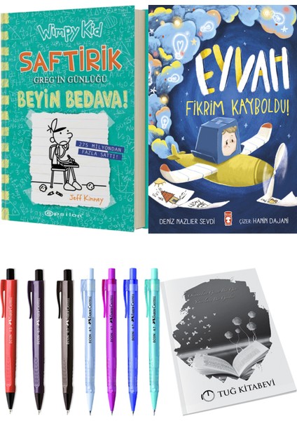 Eyvah Fikrim Kayboldu! ve Saftirik 18 Beyin Bedava! 2'li Set - Kalem
