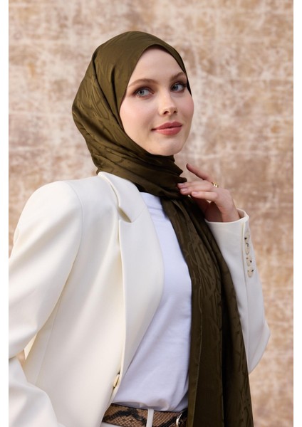 Fall Winter Ipeksi Jakar Şal Leylak 9020-19