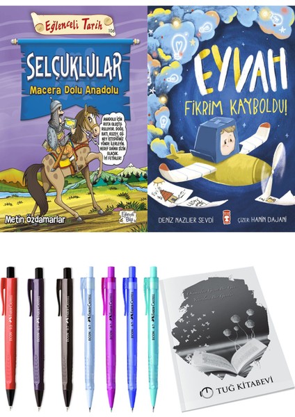 Eyvah Fikrim Kayboldu! ve Selçuklular Macera Dolu Anadolu 2'li Set - Kalem