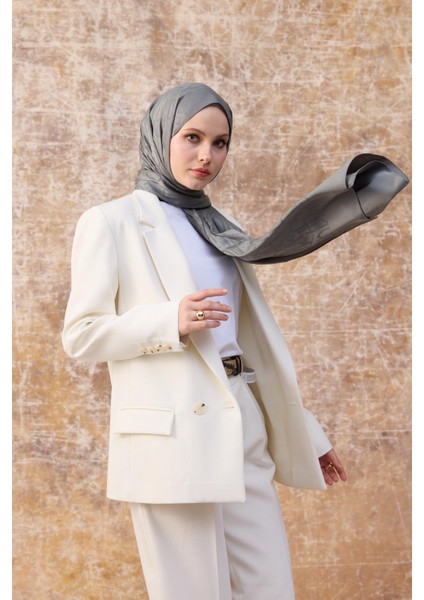 Fall Winter Ipeksi Jakar Şal Leylak 9020-19