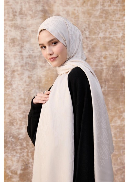 Fall Winter Ipeksi Jakar Şal Leylak 9020-19