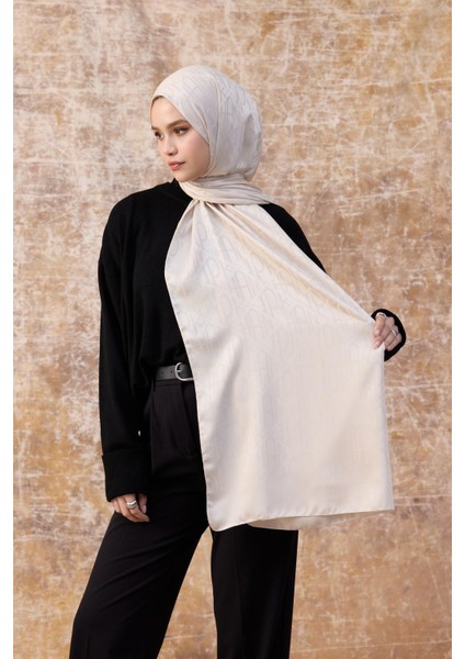 Fall Winter Ipeksi Jakar Şal Leylak 9020-19
