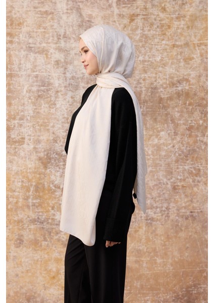 Fall Winter Ipeksi Jakar Şal Leylak 9020-19
