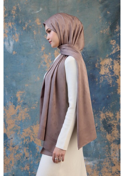 Fall Winter Ipeksi Jakar Şal Gümüş 9018-09 modelleri