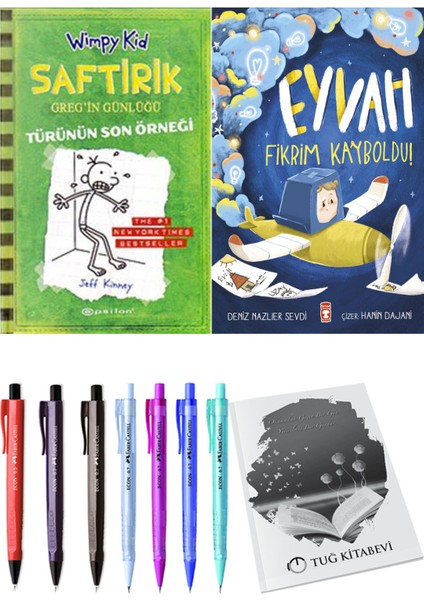 Eyvah Fikrim Kayboldu! ve Saftirik 3 Türünün Son Örneği 2'li Set - Kalem