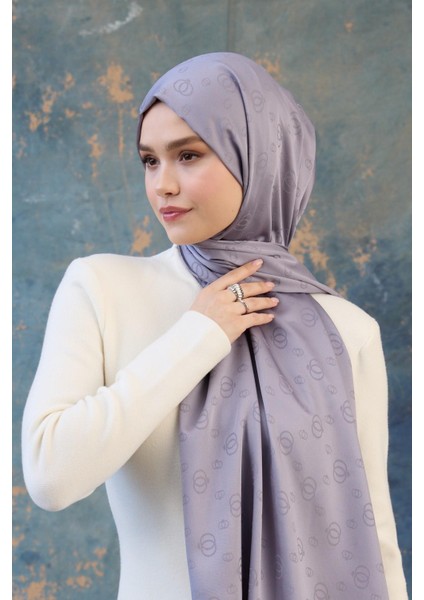 Fall Winter Ipeksi Jakar Şal Gümüş 9018-09 fiyatları