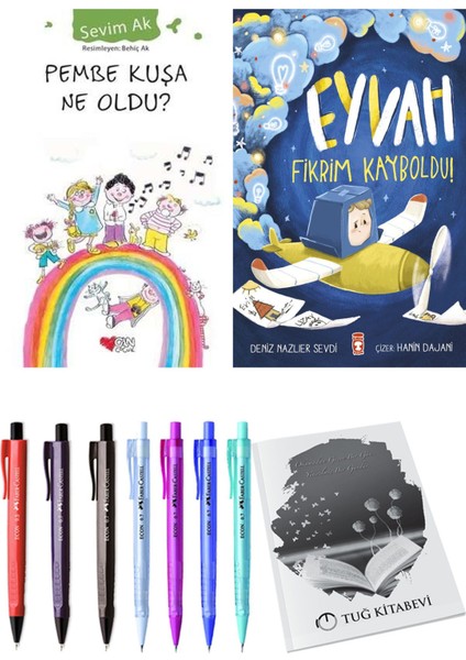 Eyvah Fikrim Kayboldu! ve Pembe Kuşa Ne Oldu? 2'li Set - Kalem
