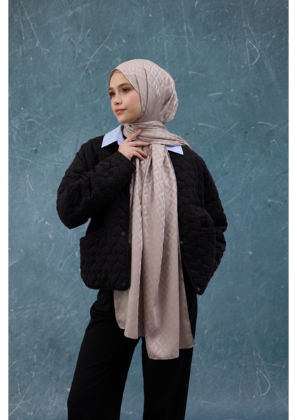 Fall Winter Ipeksi Jakar Şal Gece Mavi 9019-32 modelleri