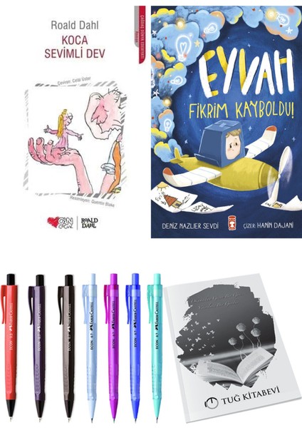 Eyvah Fikrim Kayboldu! ve Koca Sevimli Dev 2'li Set - Kalem