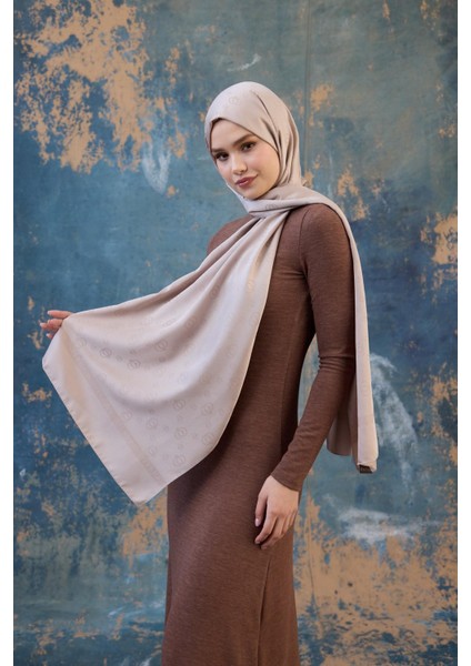 Fall Winter Ipeksi Jakar Şal Gümüş 9018-09 fiyatları