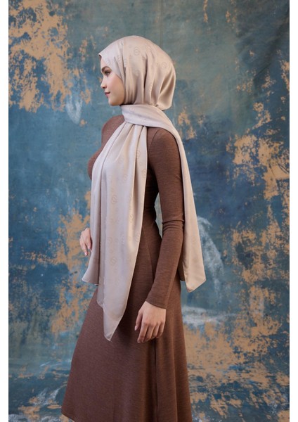 Fall Winter Ipeksi Jakar Şal Gümüş 9018-09 fırsatları