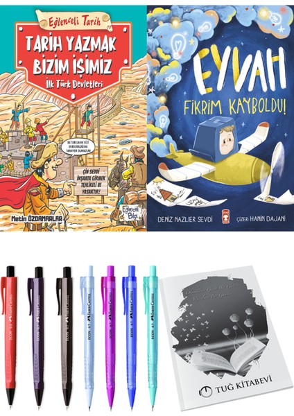 Eyvah Fikrim Kayboldu! ve Tarih Yazmak Bizim Işimiz 2'li Set - Kalem