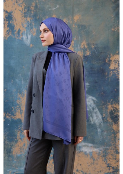 Fall Winter Ipeksi Jakar Şal Gümüş 9018-09 fırsatları