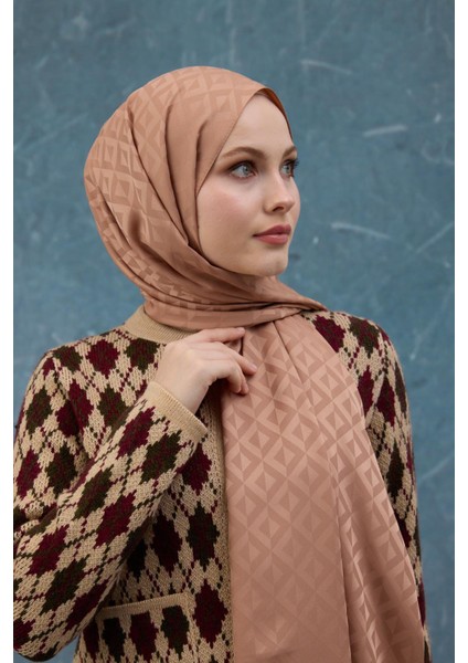 Fall Winter Ipeksi Jakar Şal Gece Mavi 9019-32 fiyatları