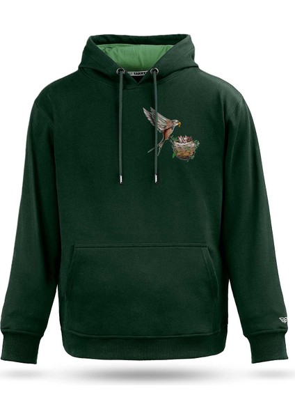 Growing Wings Tasarım Kapşonlu Sweatshirt