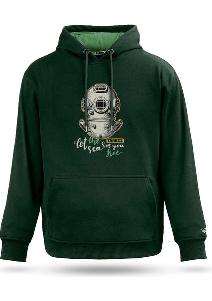 Antik Dalgıç Tasarım Sweatshirt Hoodie