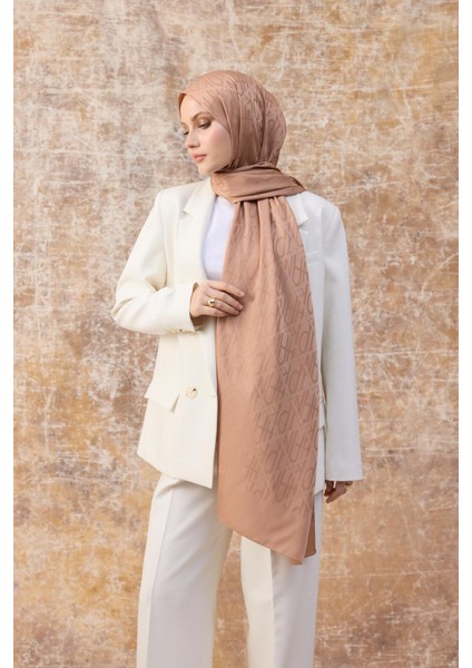 Fall Winter Ipeksi Jakar Şal Leylak 9020-19 modelleri