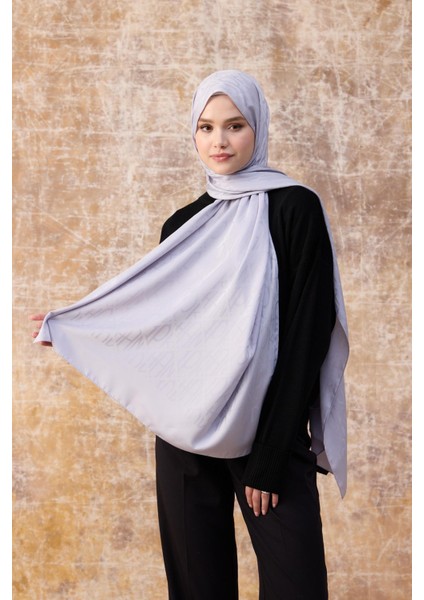 Fall Winter Ipeksi Jakar Şal Leylak 9020-19 modelleri