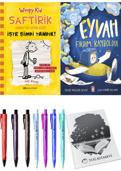 Eyvah Fikrim Kayboldu! ve Saftirik 4 Işte Şimdi Yandık! 2'li Set - Kalem