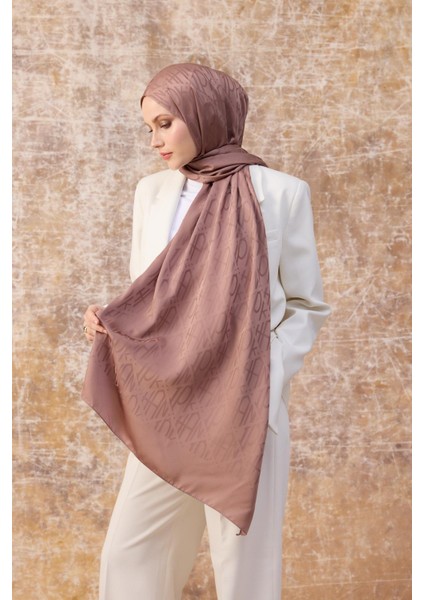 Fall Winter Ipeksi Jakar Şal Leylak 9020-19