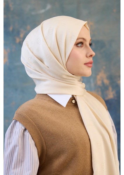 Fall Winter İpeksi Jakar Şal Bej 9018-26 fiyatları