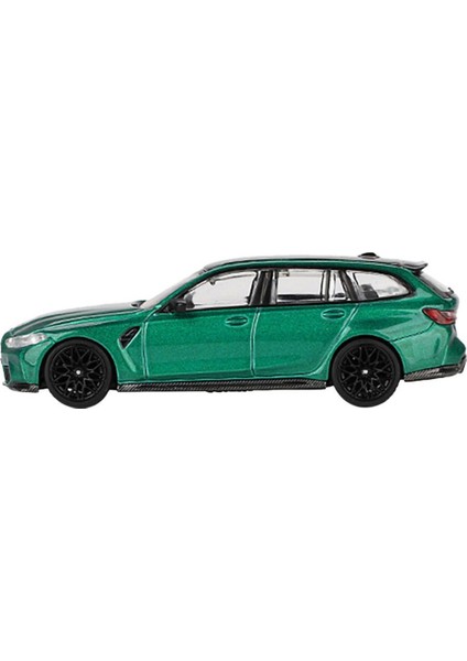 764 Bmw M3 Competition Touring Isle Of Man Green Metallic Lhd Model Araba