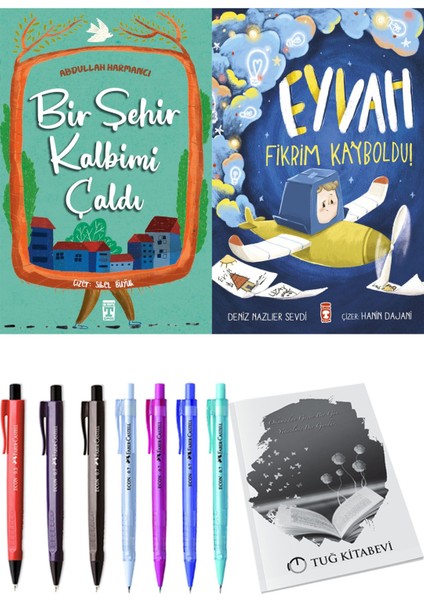 Eyvah Fikrim Kayboldu! ve Bir Şehir Kalbimi Çaldı 2'li Set - Kalem