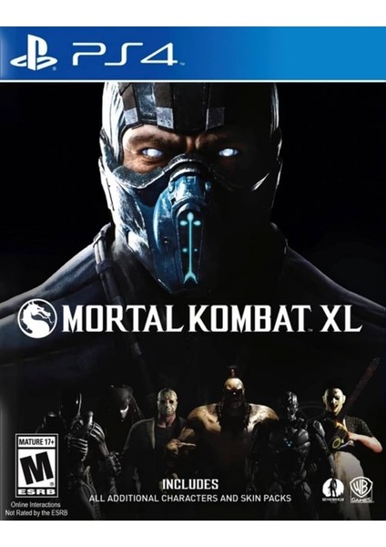 MortaL Kombat XL - PlayStation 4 (PS4) Hesap