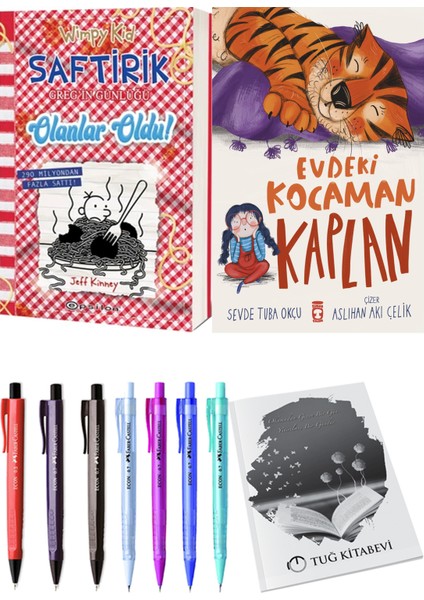 Evdeki Kocaman Kaplan ve Saftirik 19 Olanlar Oldu! 2'li Set - Kalem