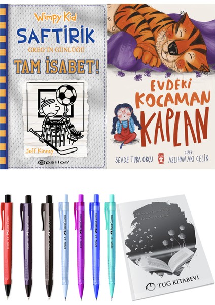 Evdeki Kocaman Kaplan ve Saftirik 16 Tam İsabet! 2'li Set - Kalem