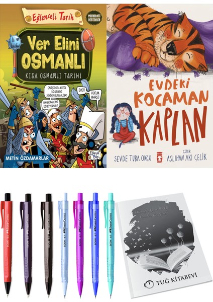 Evdeki Kocaman Kaplan ve Ver Elini Osmanlı 2'li Set - Kalem