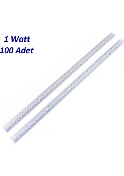 1 Watt Power LED (100 Adet) 6500K Beyaz