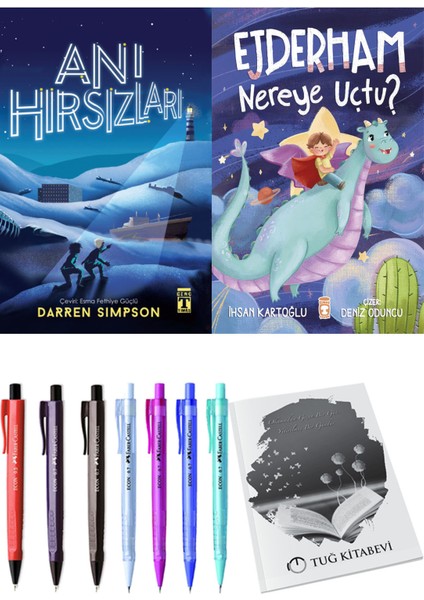 Ejderham Nereye Uçtu? ve Anı Hırsızları 2'li Set - Kalem