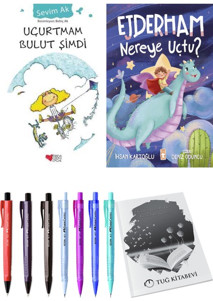 Ejderham Nereye Uçtu? ve Uçurtmam Bulut Şimdi 2'li Set - Kalem