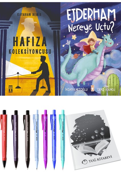 Ejderham Nereye Uçtu? ve Hafıza Koleksiyoncusu 2'li Set - Kalem