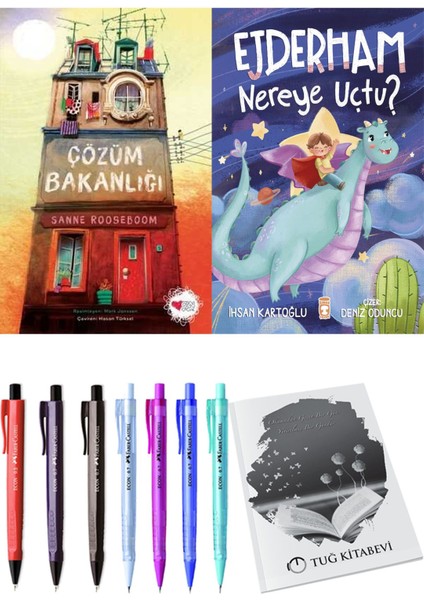 Ejderham Nereye Uçtu? ve Çözüm Bakanlığı 2'li Set - Kalem