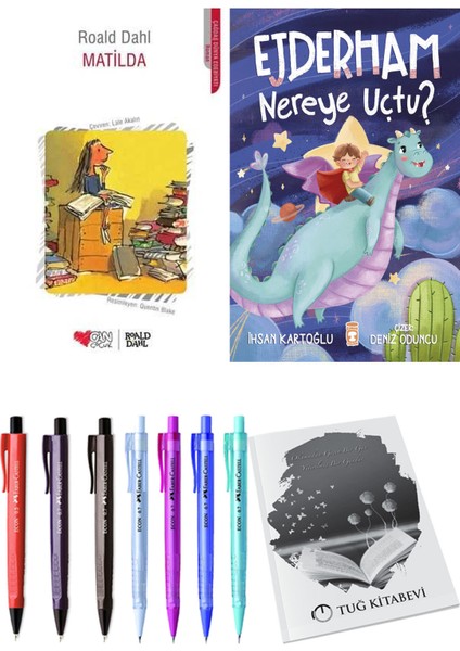Ejderham Nereye Uçtu? ve Matilda 2'li Set - Kalem