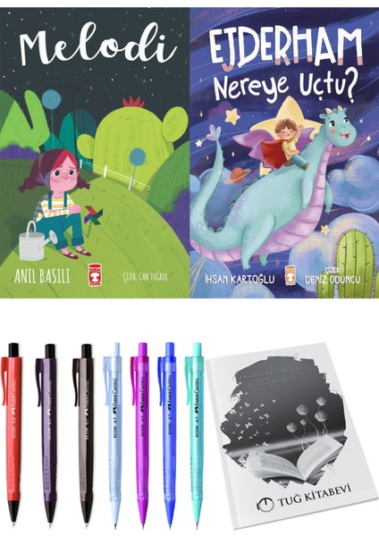 Ejderham Nereye Uçtu? ve Melodi 2'li Set - Kalem