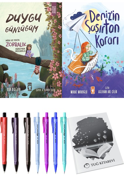 Deniz'in Şaşırtan Kararı ve Duygu Günlüğüm Mira ve Yekta Zorbalık Adası'nda Mücadele 2'li Set - Kalem