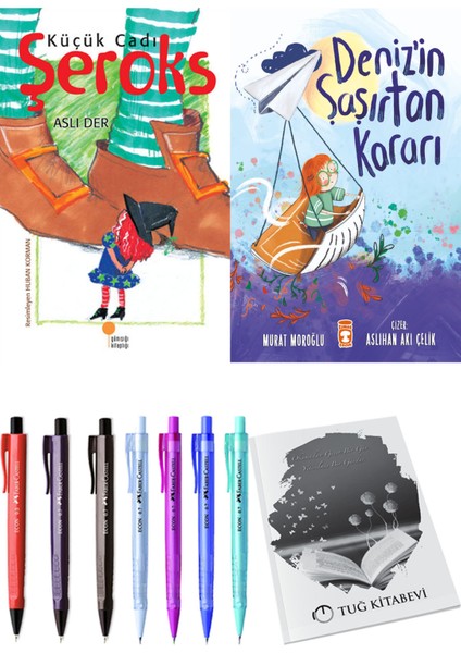 Deniz'in Şaşırtan Kararı ve Küçük Cadı Şeroks 2'li Set - Kalem