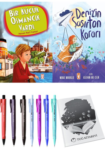 Deniz'in Şaşırtan Kararı ve Bir Küçük Osmancık Vardı 2'li Set - Kalem