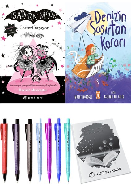 Deniz'in Şaşırtan Kararı ve Isadora Moon 9 Gösteri Yapıyor 2'li Set - Kalem