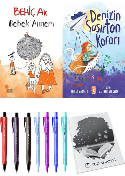 Deniz'in Şaşırtan Kararı ve Bebek Annem 2'li Set - Kalem